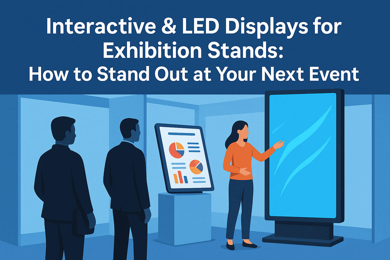 Interactive & LED Displays for Exhibition Stands: How to Stand Out at Your Next Event