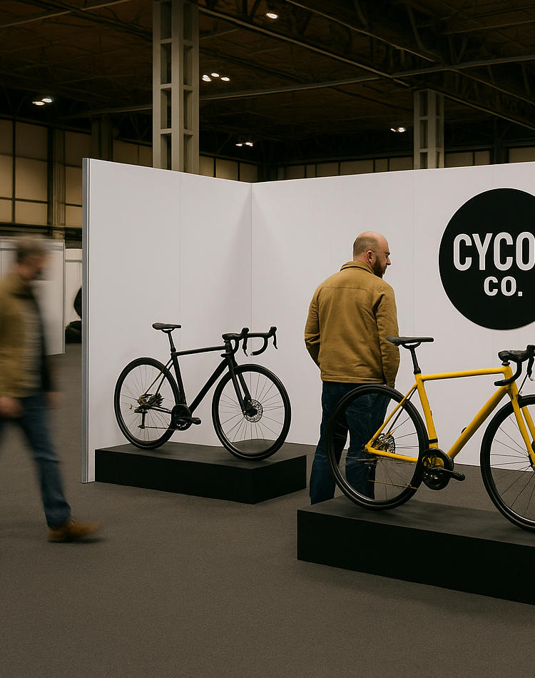 Exhibition stand back wallls