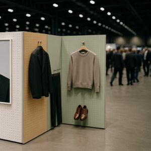 clothing retail display walls