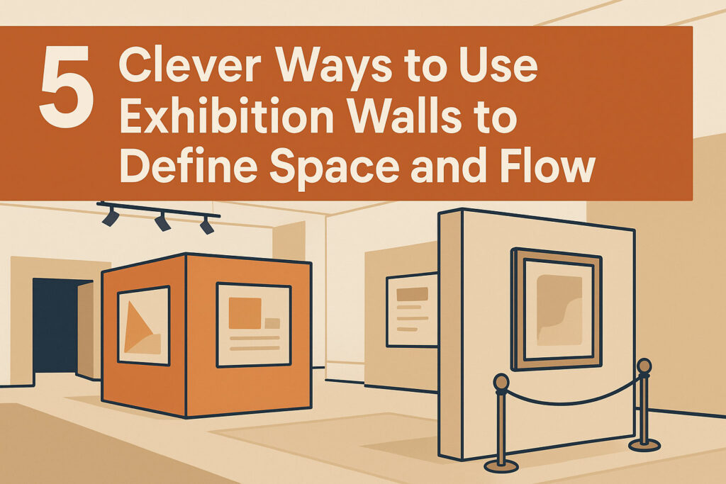 5 Clever Ways to Use Exhibition Walls to Define Space and Flow