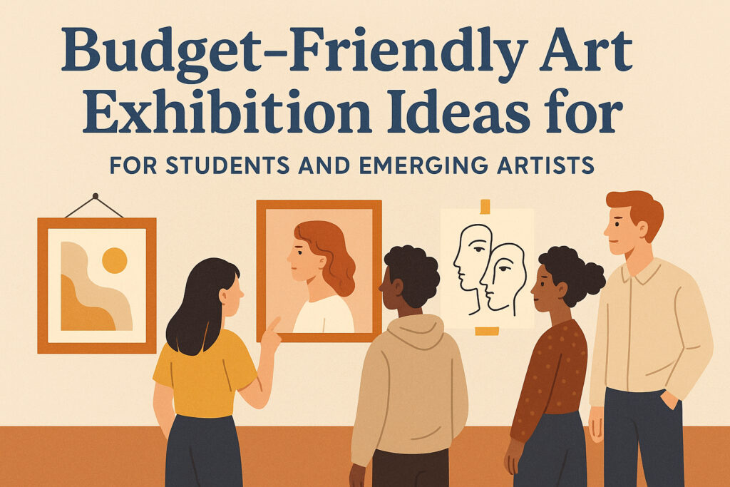 Budget-Friendly Art Exhibition Ideas for Students and Emerging Artists