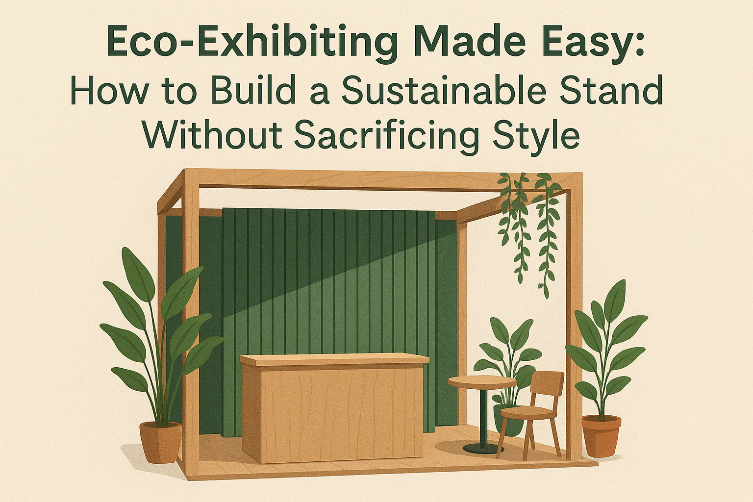 Eco-Exhibiting Made Easy: How to Build a Sustainable Stand Without Sacrificing Style