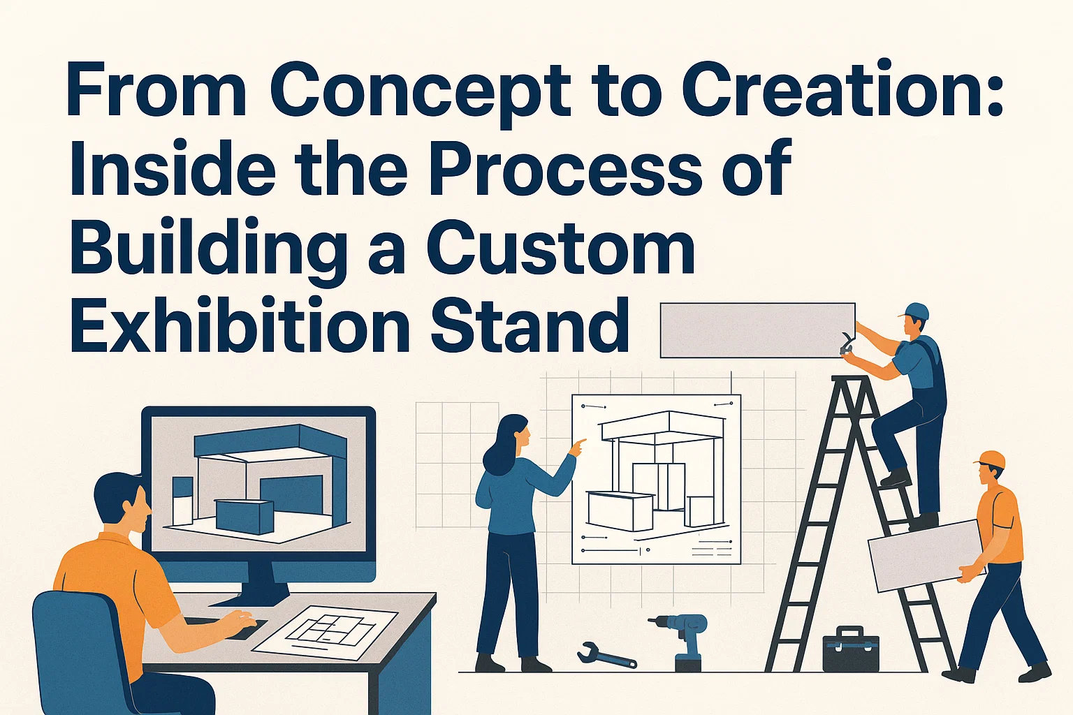 From Concept to Creation: Inside the Process of Building a Custom Exhibition Stand