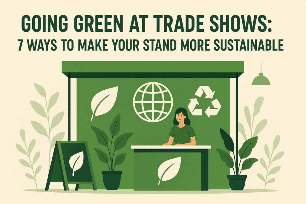 Going Green at Trade Shows: 7 Ways to Make Your Stand More Sustainable
