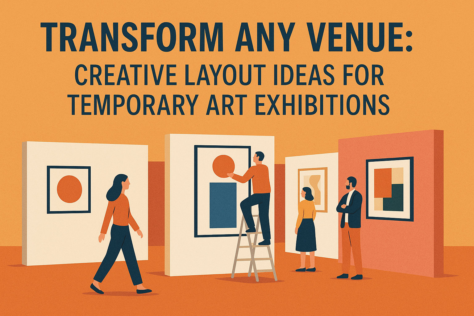 Transform Any Venue: Creative Layout Ideas for Temporary Art Exhibitions