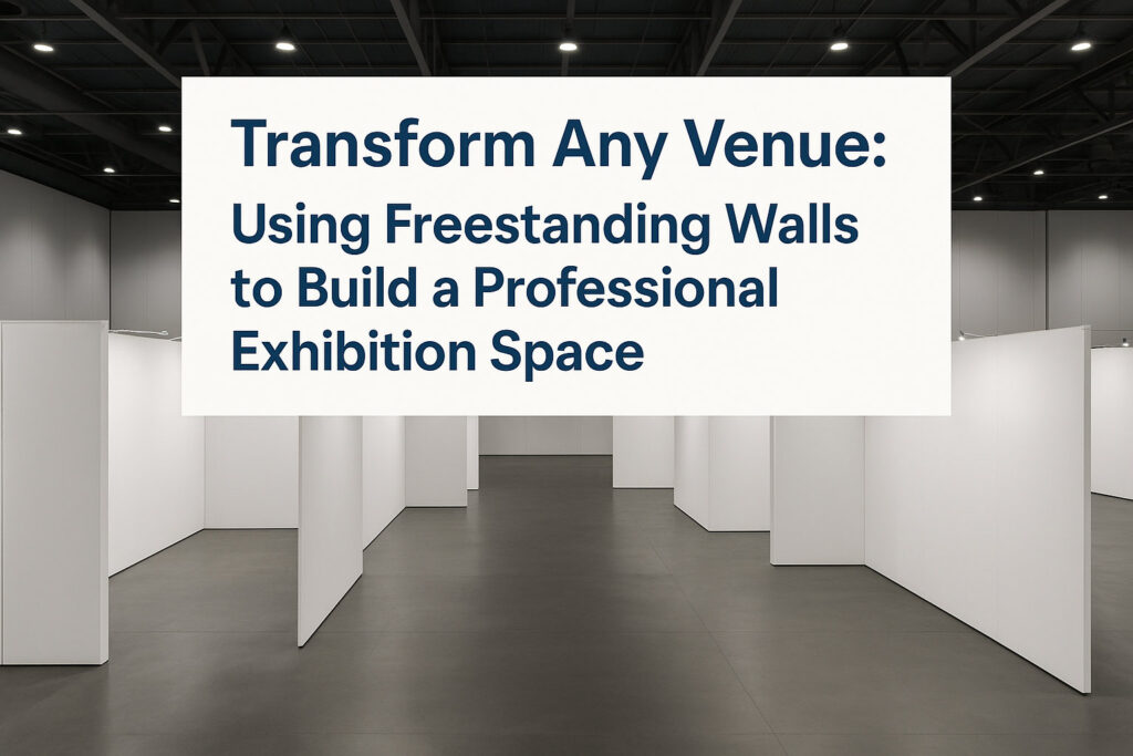 Transform Any Venue: Using Freestanding Walls to Build a Professional Exhibition Space