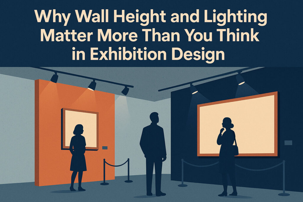 Why Wall Height and Lighting Matter More Than You Think in Exhibition Design