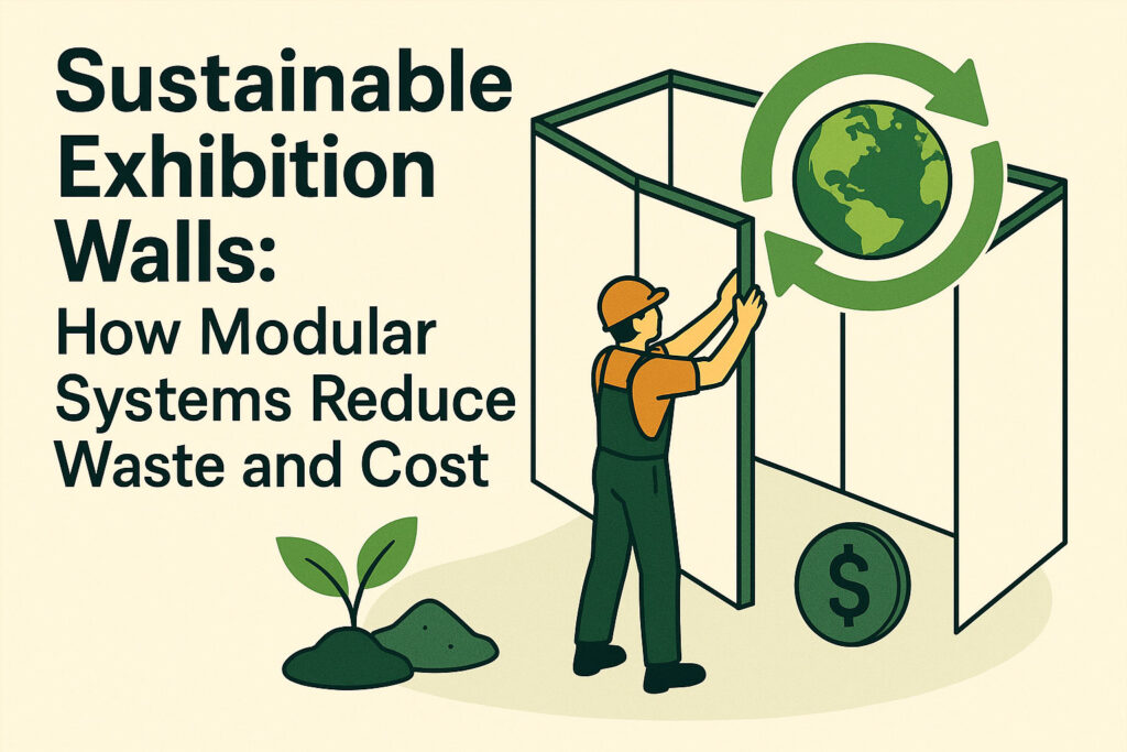 Sustainable Exhibition Walls: How Modular Systems Reduce Waste and Cost