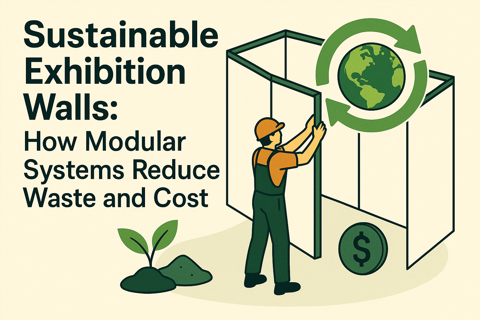 Sustainable Exhibition Walls: How Modular Systems Reduce Waste and Cost